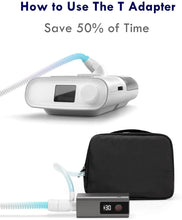 Load image into Gallery viewer, LEEL-CPAP-Cleaner-t-adapter-enables-you-to-clean-your-CPAP-and-accessories-together
