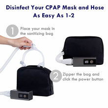 Load image into Gallery viewer, disinfect-your-cpap-mask-and-hose-easily-with-leel-cpap-cleaning-system
